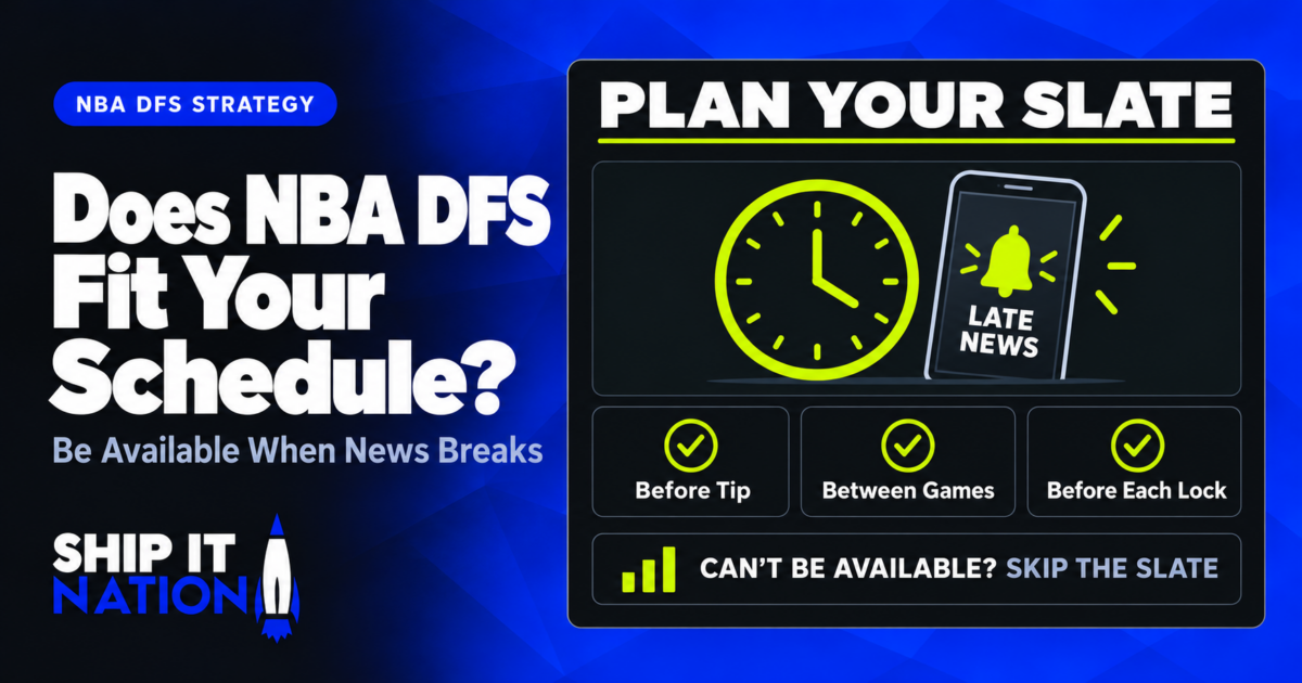 Is NBA DFS Right for Your Schedule? What the Sport Demands